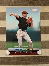 2001 Topps Stadium Club Baseball Adam Everett SP Rookie Card #181