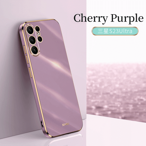 Funda cordón de cadena enchapada para Samsung S23 S22 Ultra S21 S20FE A53 A54 A52 - Imagen 21 de 22