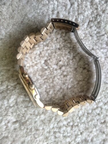 Seiko Men USA Time Zones 5T50-6A09 Gold Quartz 7.5" Watch $250 NOT RUNNING - Picture 2 of 6