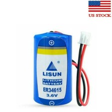 Lot ER34615 Cell 3.6V 19000mAh Li-Battery w/ Plug for CNC Machine Tool US Stock