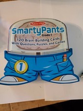Melissa  Doug Smarty Pants 1st Grade 120 Educational Questions Puzzles  Games