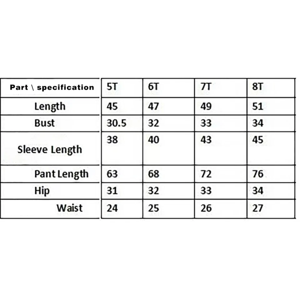 Kids Pajamas Set Coloring Sleepwear DIY Nightwear Boys Girls Cotton Shirt Pants - image 2 of 4