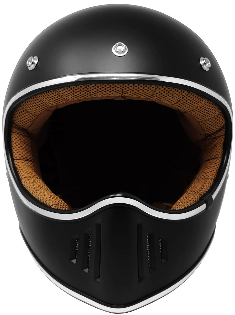 Retro motorcycle 2024 helmets full face