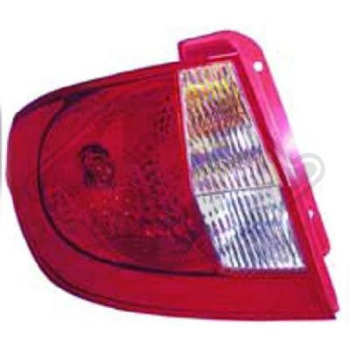 Feu Arrière Droit Diederichs Pour Renault Twingo II (03/07-12/11) – Qualité OE – Rouge Halogène
