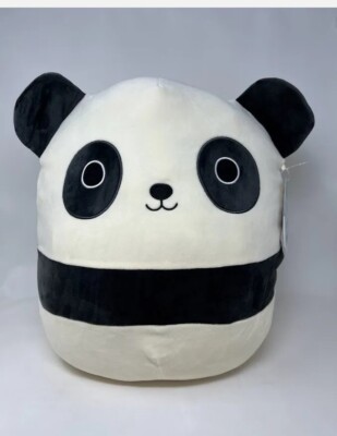 Squishmallow 16  Stanley The Panda Bear 2021 Plush Stuffed Animal New!