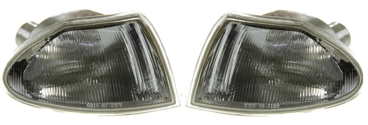 Clignotants avant transparents gauche et droite pour Opel Astra F de 1991 à 1994