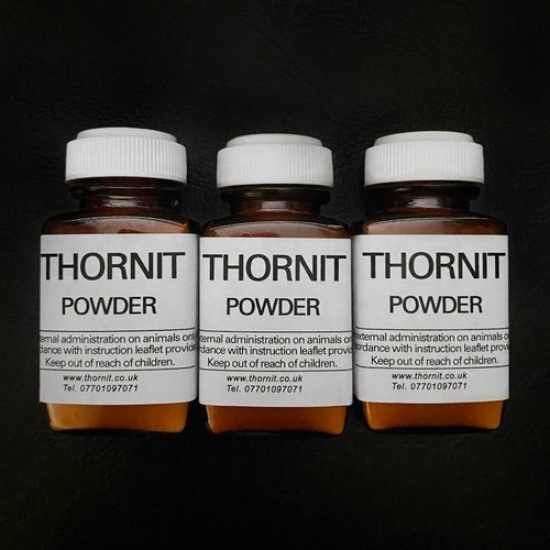 3 x 20g RESEALABLE ECO PACK THORNIT Powder ORIGINAL Formula for EAR