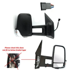Mercedes Sprinter 2006 to 2011 Complete Wing Mirror Electric Unit RHS(LONG Arm )