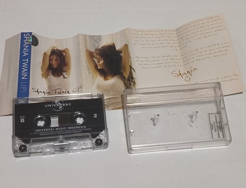 Shania Twain -Up! BLUE & RED VERSION DOUBLE TAPES 2002 original indonesia tapes - Picture 2 of 9
