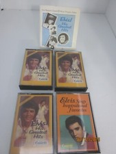 Vintage Elvis His Greatest Hits 4 Cassettes  Program