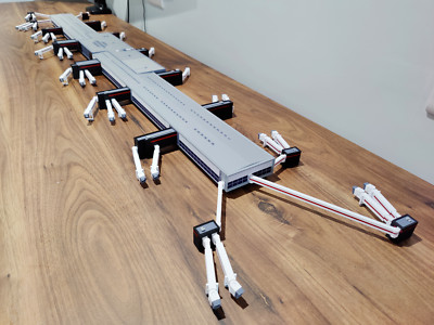 LONDON HEATHROW TERMINAL 2 PIER (T2B) 1:400 Scale Diorama Model Airport Building