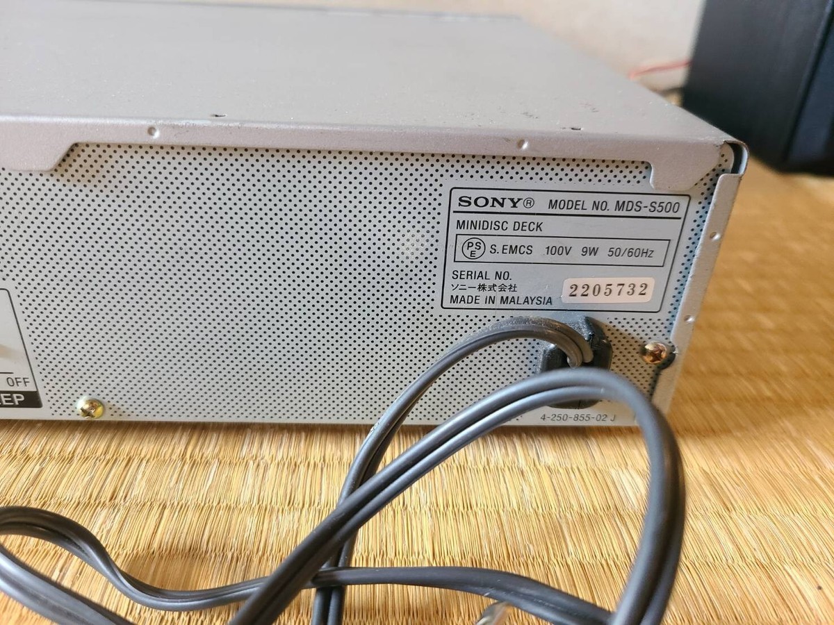 Sony MD Deck MDS – S500 for sale online | eBay