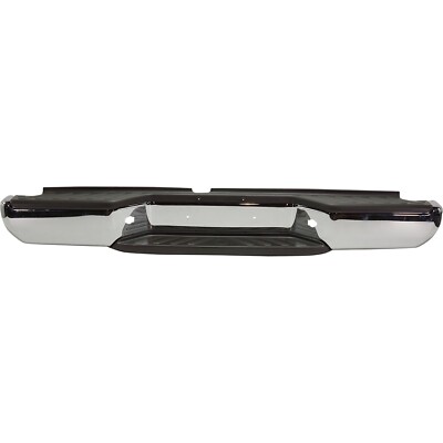 Step Bumper Assembly For 2005-2019 Nissan Frontier Chrome Steel Face Bar and Pad