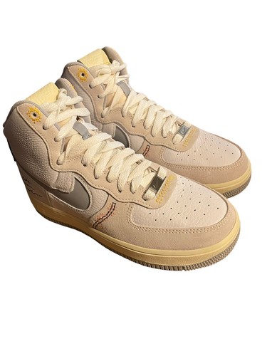 Nike Air Force 1 Sculpt High-Top DV2187-100 White Coconut Grey Womenâs 