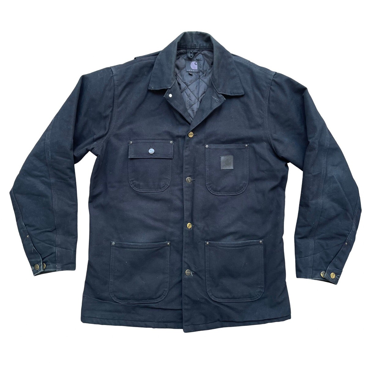 Carhartt × Chrysler Detroit Jacket XS Rare Carhartt X Imported From Detroit Chrysler Work Jacket Small