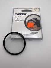 Genuine Tiffen 62mm UV Glass Lens Filter 62 mm Safety Glass Protector Protection