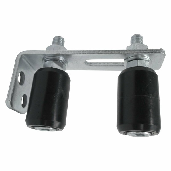 Einstellbare TorfüHrung Mit 2 FüHrungsrollen Ø 40 X 60 Mm Schwarz RolltorfüHrung-image