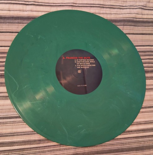 The Mars Volta "Frances the Mute" 12" RARE Green Marbled Vinyl Record - single - Picture 3 of 5