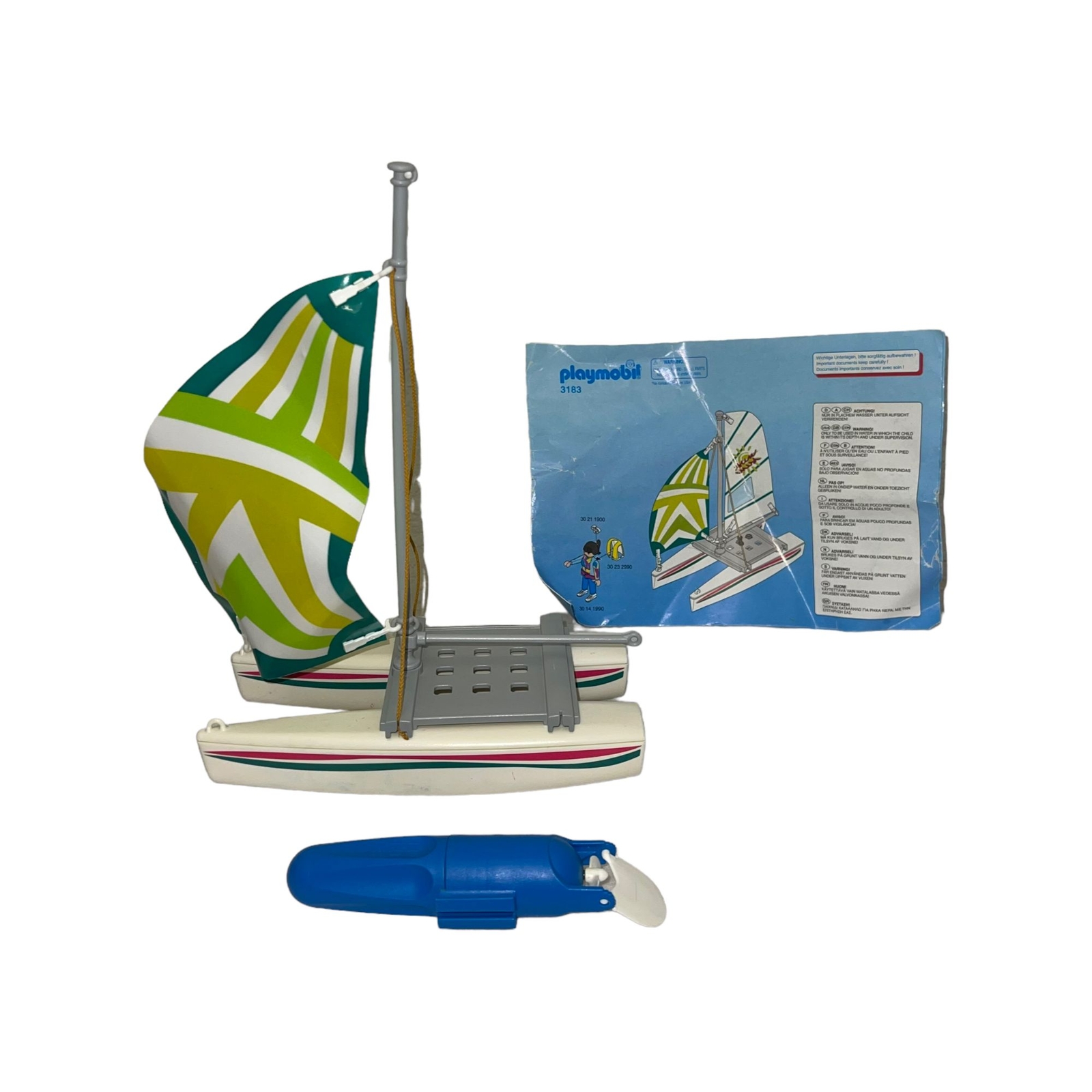 Playmobil 3183 Catamaran - Neuf Sous Boîte - Année 2001 - Thème Ferme/Noël ?
