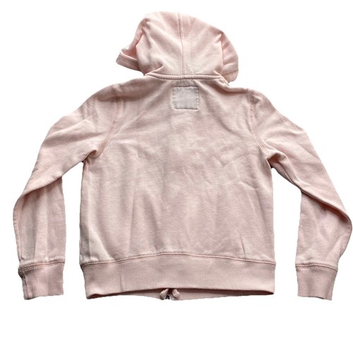 Abercrombie Kids Zip Up Jacket Kids Size 7-8 Pink Colorful Girl Hoodie - Picture 2 of 7