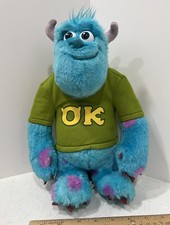 Disney Pixar Monsters University 11" Sulley Plush Stuffed Animal Talks