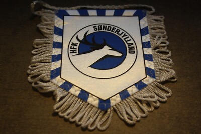 ancien petit FANION / PENNANT WIMPEL ** ik skovbakken aarhus