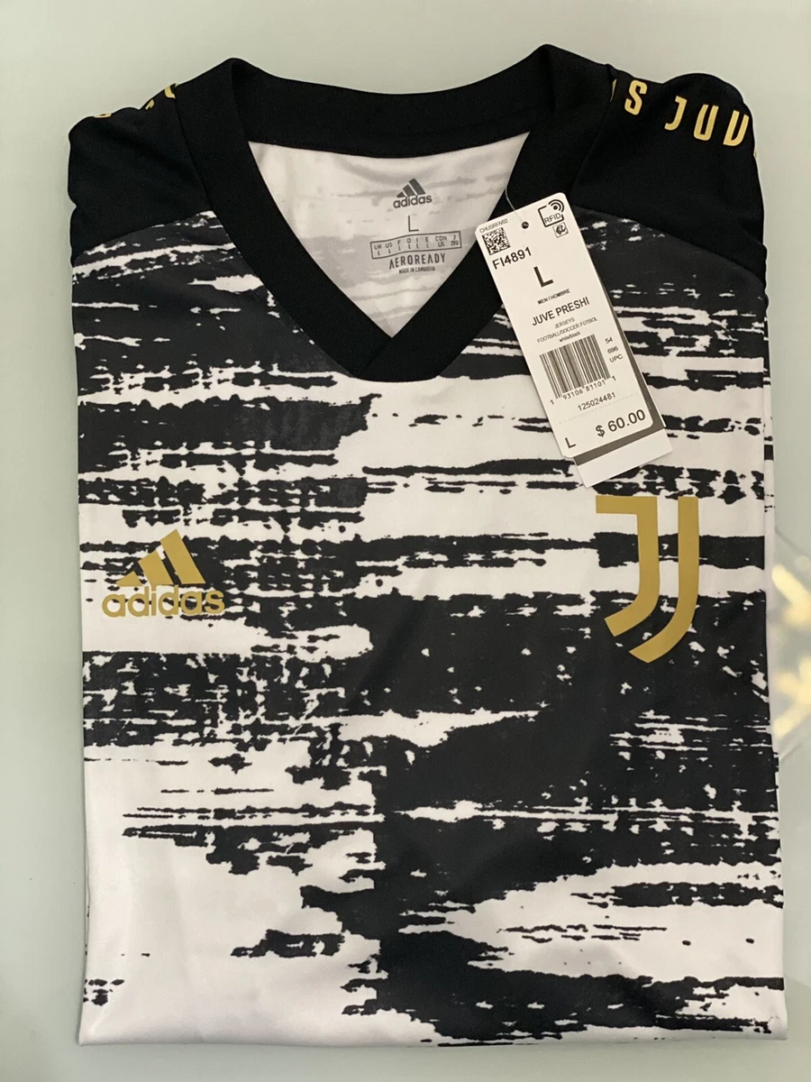 Adidas Men s JUVENTUS PRE MATCH JERSEY FI4891 SZ L