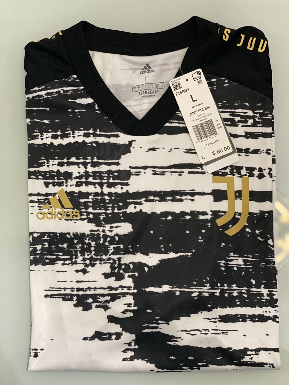 Adidas Men\u0026#039;s JUVENTUS PRE-MATCH JERSEY FI4891 SZ L | eBay