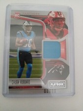 2021 Playbook Rookie Materials Chuba Hubbard  Rookie Jersey