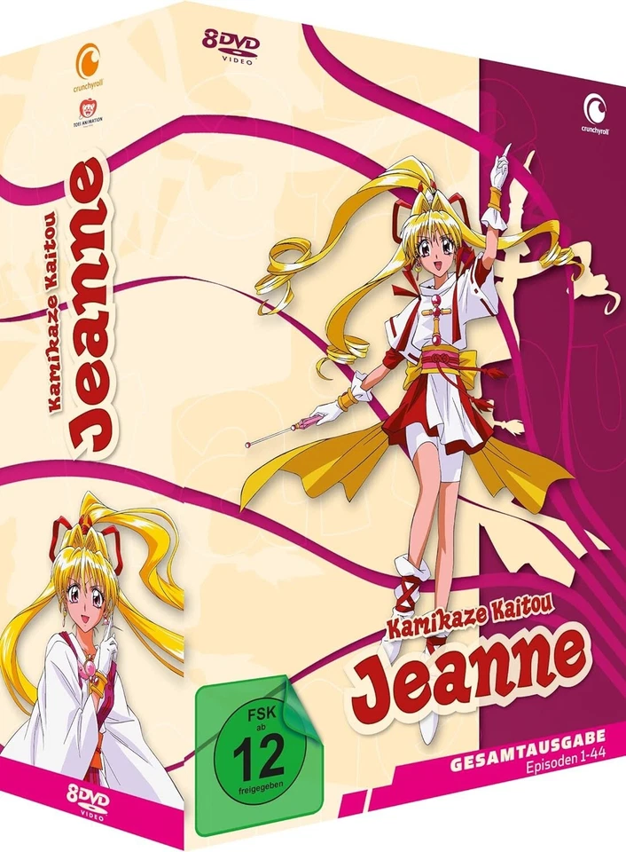 Kamikaze Kaitou Jeanne - Gesamtausgabe - [ 8 DVDs ] NEU OVP