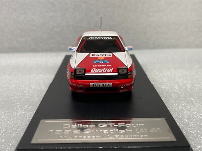 【美品】HPI 1/43 Toyota Celica GT-Four 1988 HPI 1/43 TOYOTA CELICA GT-FOUR All-Trac Turbo Dark Gray 1986