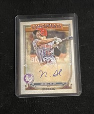 2020 Topps Gypsy Queen Autographs GQ Logo Swap #GQANS Nick Senzel Reds 23/99