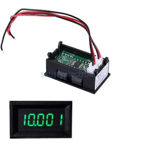 0.36" DC0-33.000V 5 Digits Digital LED display Voltmeter Voltage Meter Car Panel - Picture 15 of 19
