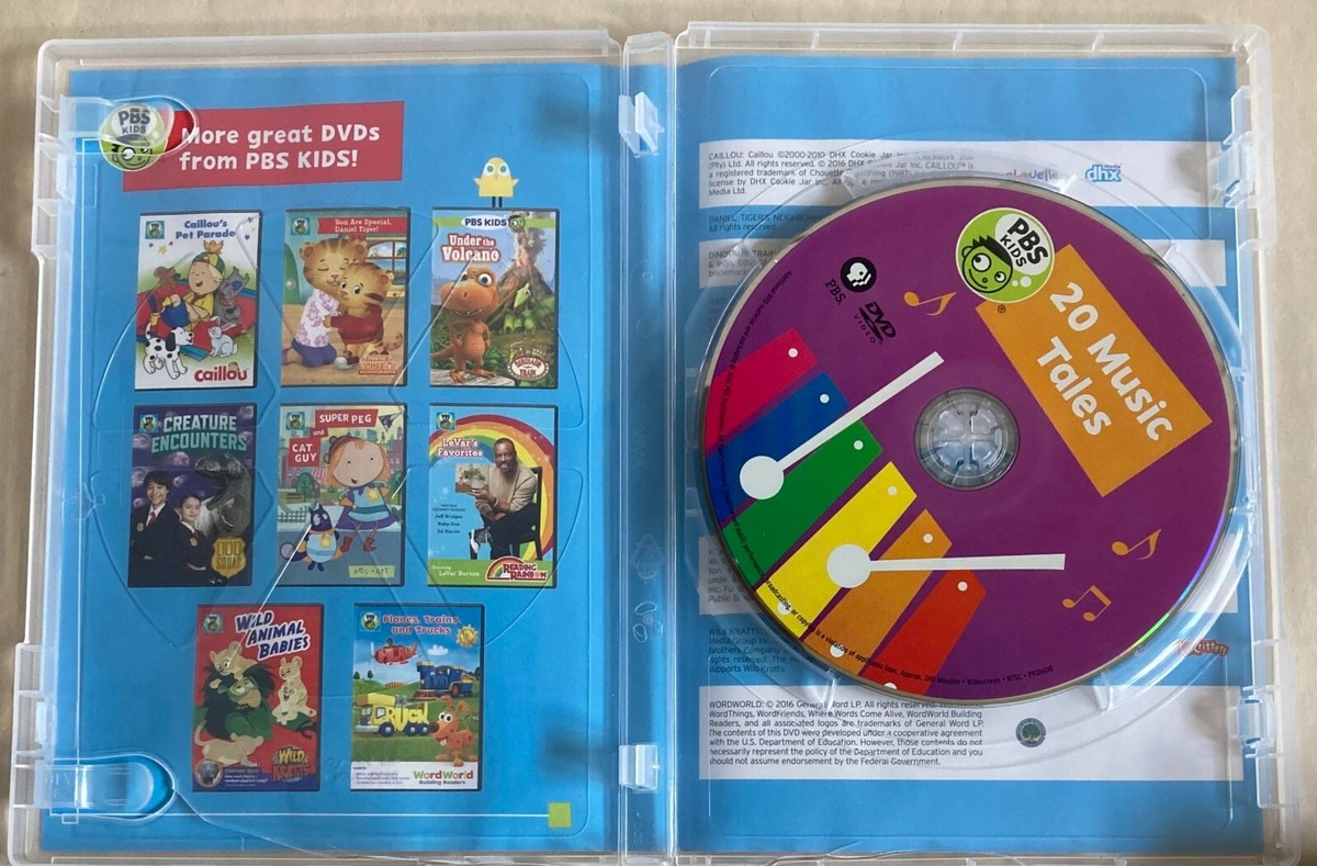 PBS Kids: 20 Music Tales: Get Up And Dance (DVD, 2016) | eBay