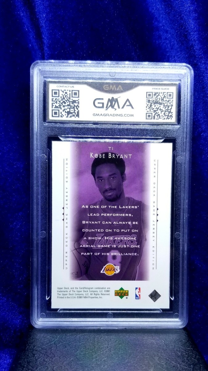 Kobe Bryant 2000 UD TOUCH The SKY GMA8 | eBay