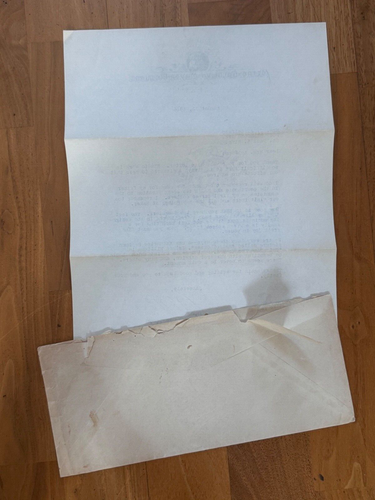 VINTAGE 1946 IRENE LENTZ (GIBBONS) SIGNED LETTER COSTUME DESIGNER MGM PICTURES - Picture 3 of 10
