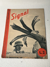 SIGNAL Nº21 NOV. 1941 ED.ITALIANA VECCHIA RIVISTA TEDESCA OLD GERMAN MAGAZINE