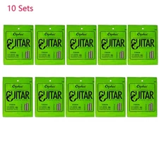 10 Sets of 6pcs Orphee TX620 Acoustic Guitar Strings .010-.047 Extra Light S4Y2