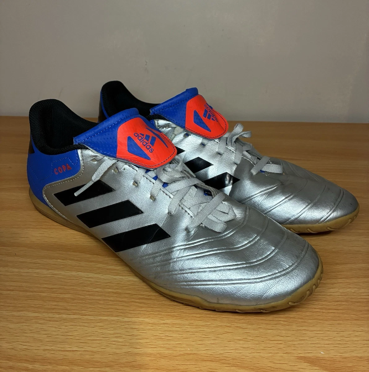 adidas Copa Tango 18.4 IN Silver Metallic Blue for Sale