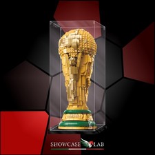 TECA IN PLEXIGLASS ACRILICO-SHOWCASE-TECA PER SET LEGO® 43020-Coppa del Mondo FI