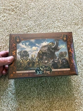 CMON A Song of Ice & Fire Golden Company War Elephants Unit Box New in Shrink