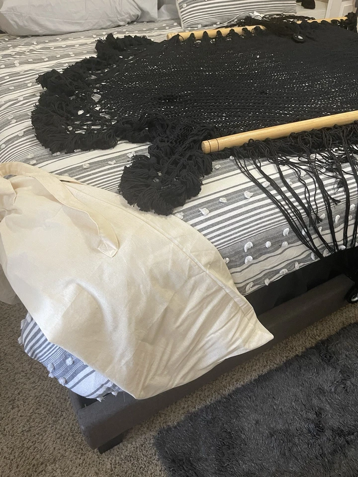 Hamaca grande de algodón Foto 2 de 4