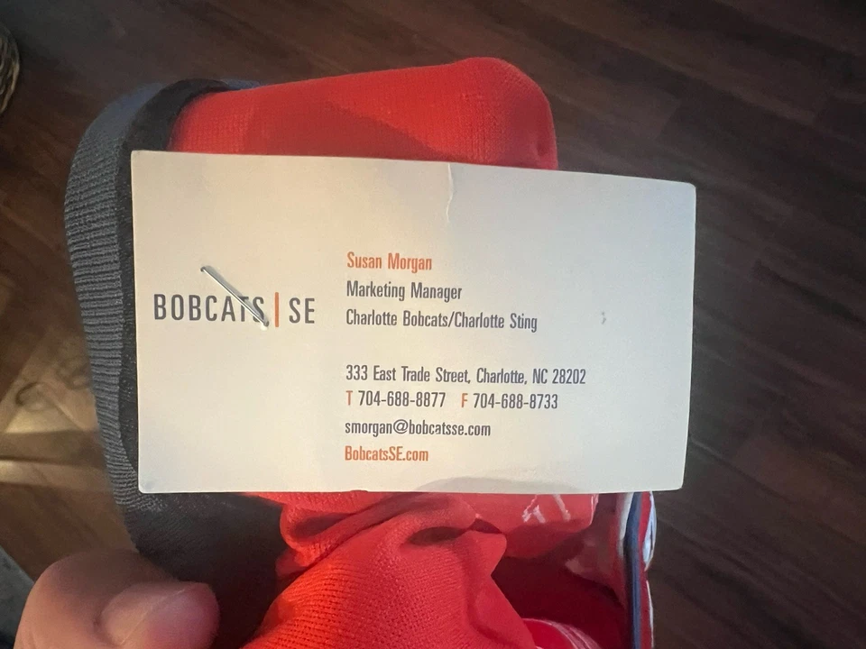 100% Authenic Raymond Felton signed auto Charlotte Bobcats #20 Reebok Jersey 48 - Image 4 of 4