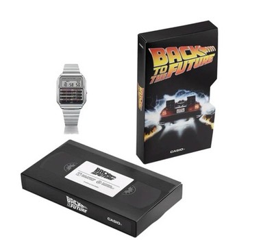 CASIO Back To The Future CA-500WEBF-1A Limited Edition Armbanduhr NEU & OVP I