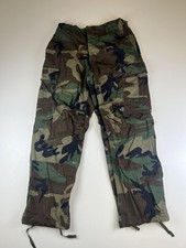 Vintage US Military Pants Mens Small X Short Woodland Camo Combat Trousers 90s