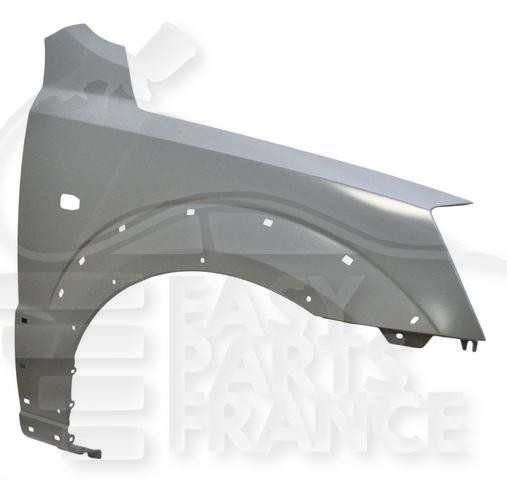 Aile avant droite Kia Sorento 2002-2007 pour réparer un choc latérale avec extension