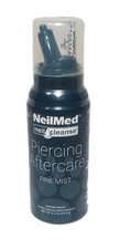 NeilMed Piercing Aftercare Fine Mist Neil Cleanse Wound Wash 6.3 oz New Sealed