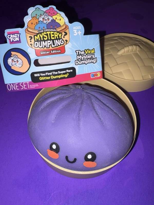 ✨NEW SERIES✨ RMS Mystery Dumpling Glitter Edition Squeezable Stress Reliever