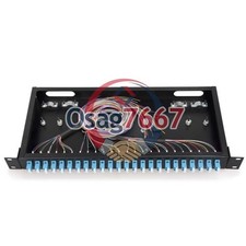 48 core LC with adapter pigtail 24 ports patch panel fiber optic terminal box k