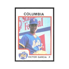1987 ProCards Minor League Victor Garcia Columbia Mets #1638
